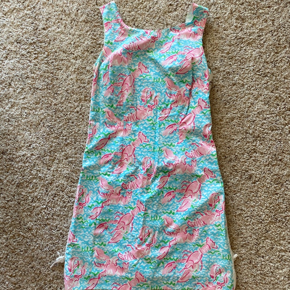 Lilly Pulitzer lobstah roll shift dress